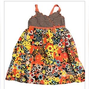 Jenny & Me girls size 6X sundress.  100% cotton.  Boutique dress.